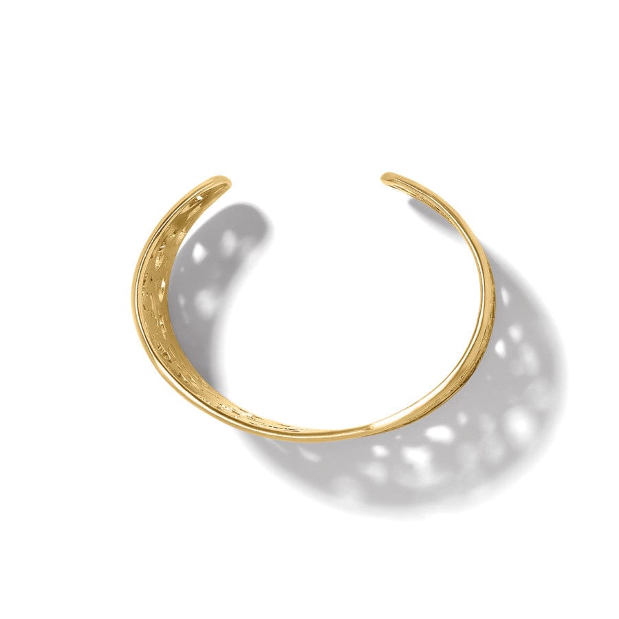 Contempo Wide Cuff Bracelet gold 3