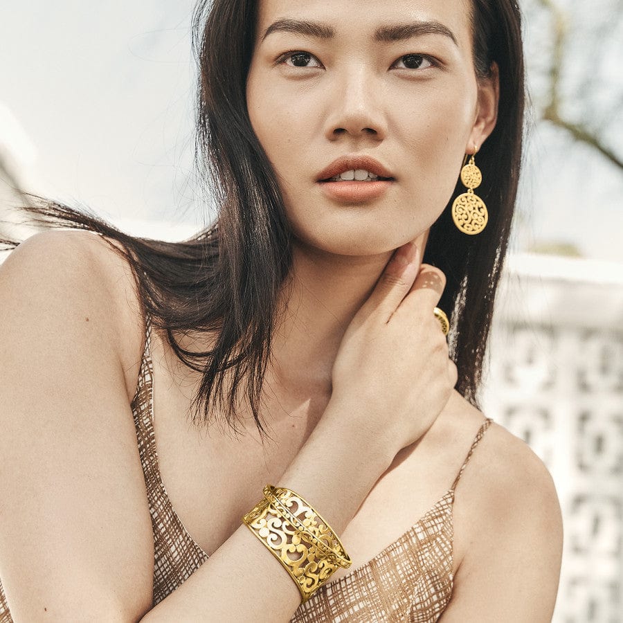 Contempo Wide Cuff Bracelet gold 5
