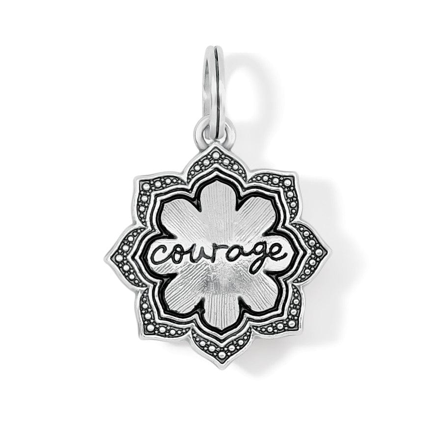 Courage Amulet silver-light-blue 2