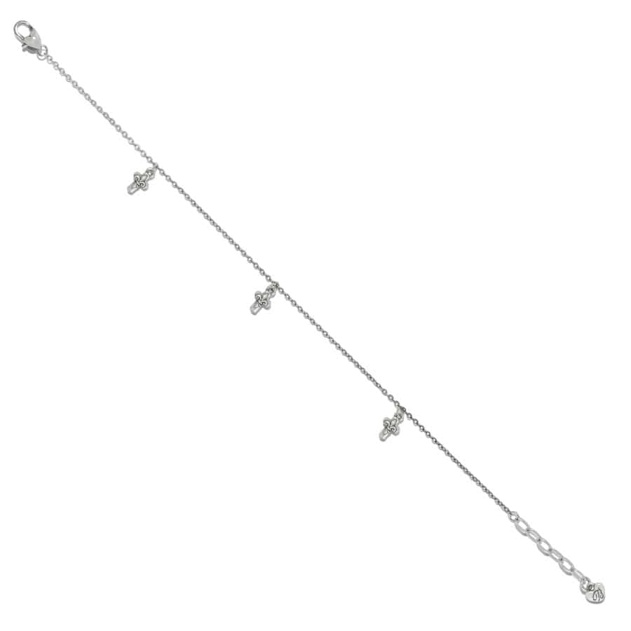 Cross Anklet silver 2