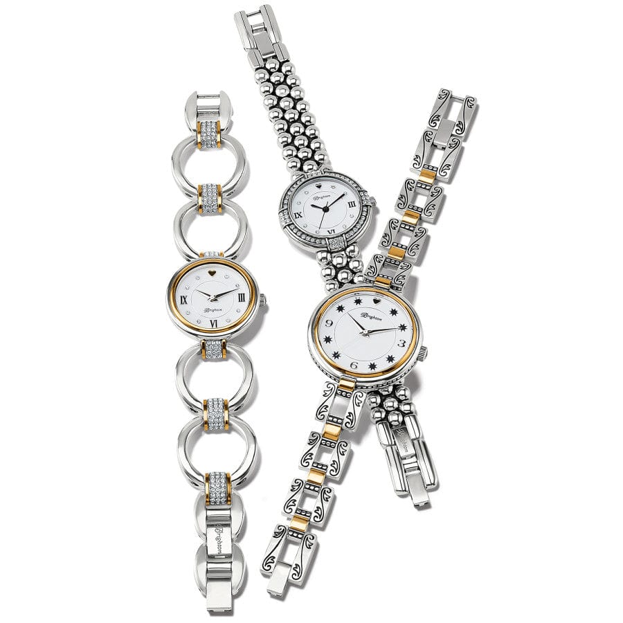 Crystal Cove Watch silver-gold 2