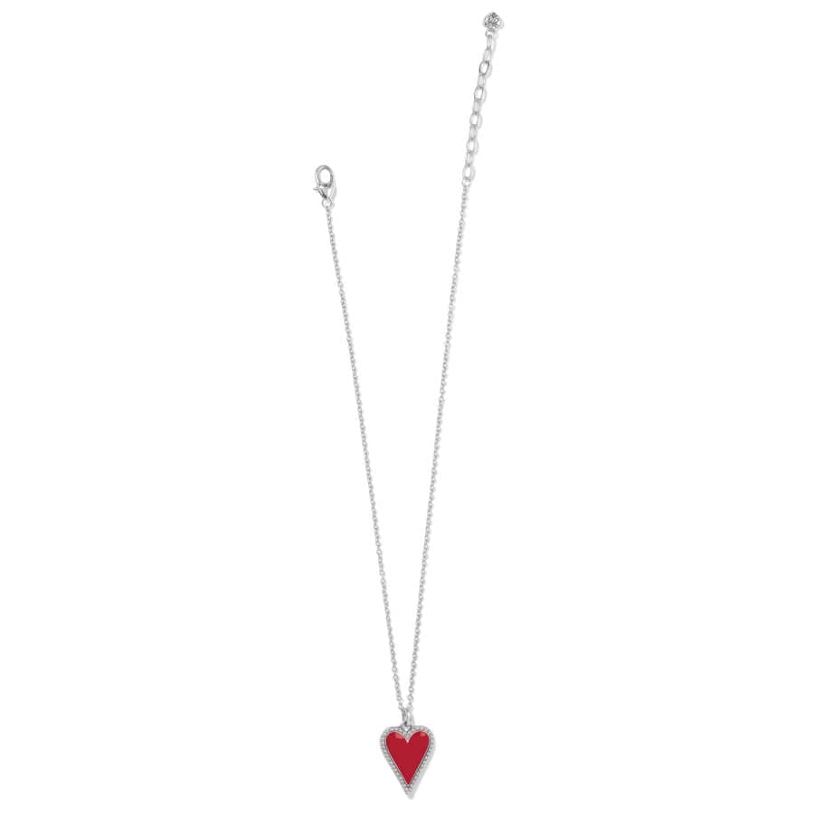 Dazzling Love Necklace silver-red 3
