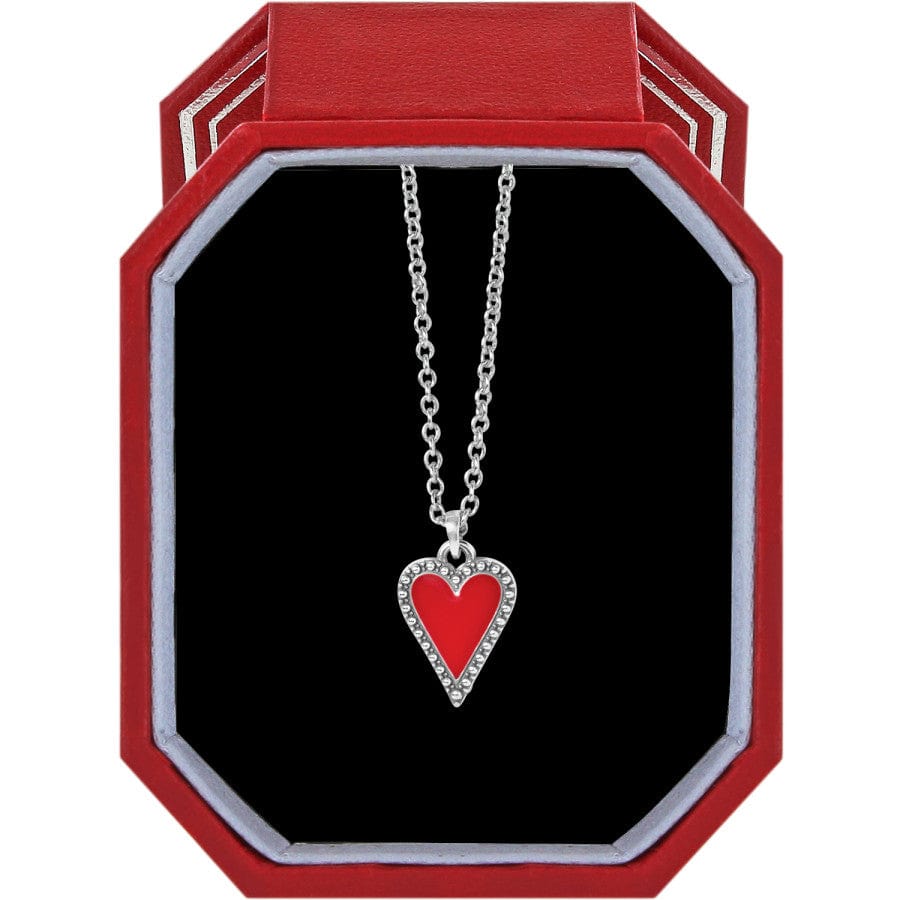 Dazzling Love Petite Necklace Gift Box silver-red 1