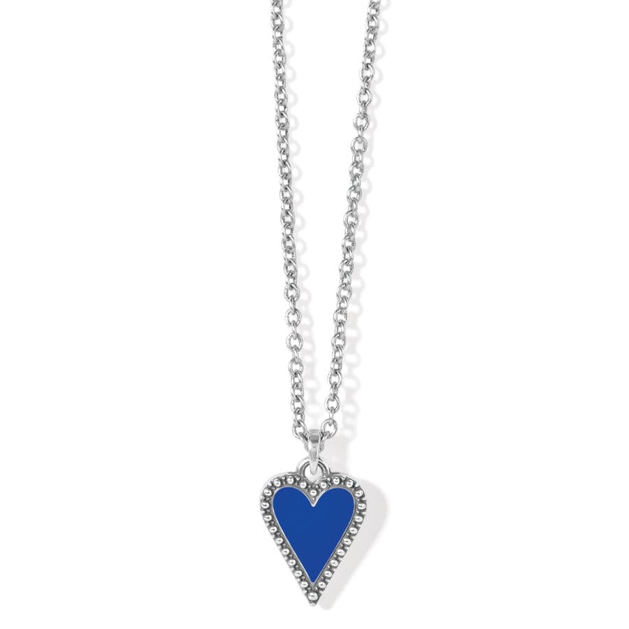 Dazzling Love Petite Necklace silver-blue 10