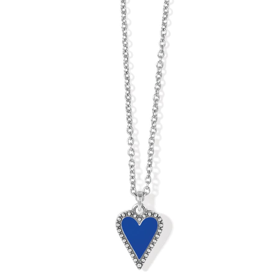Dazzling Love Petite Necklace silver-blue 13