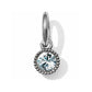 Dazzling Love White Heart Charm Necklace