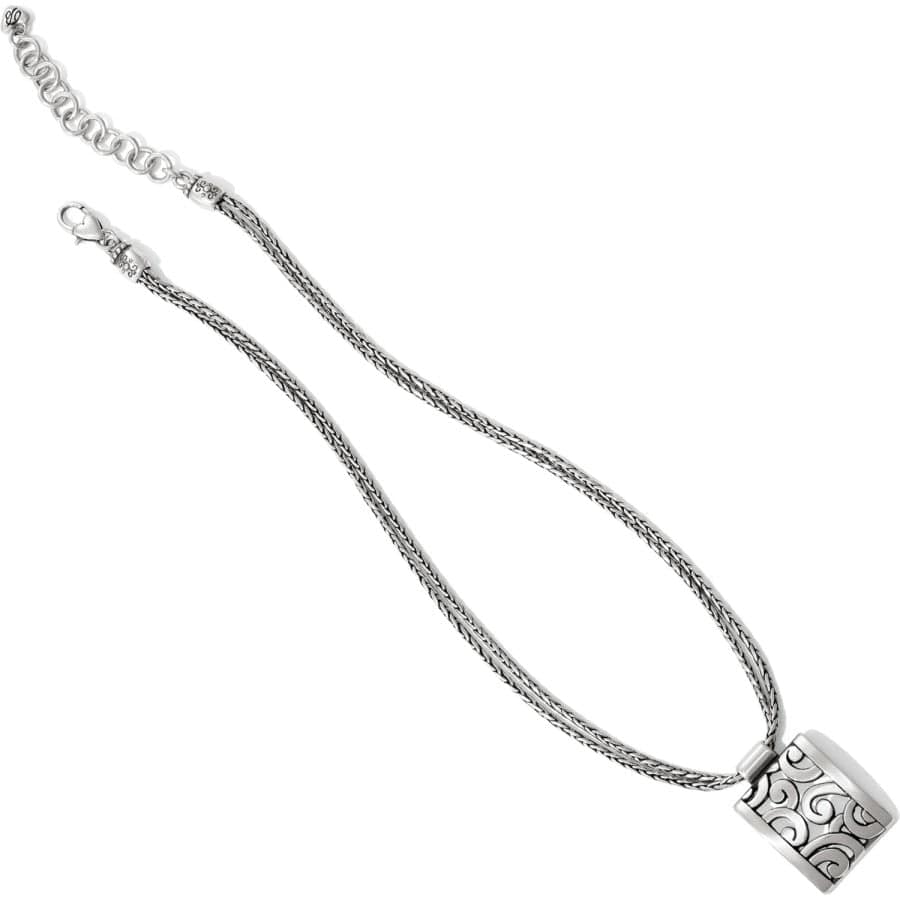 Deco Lace Necklace silver 3