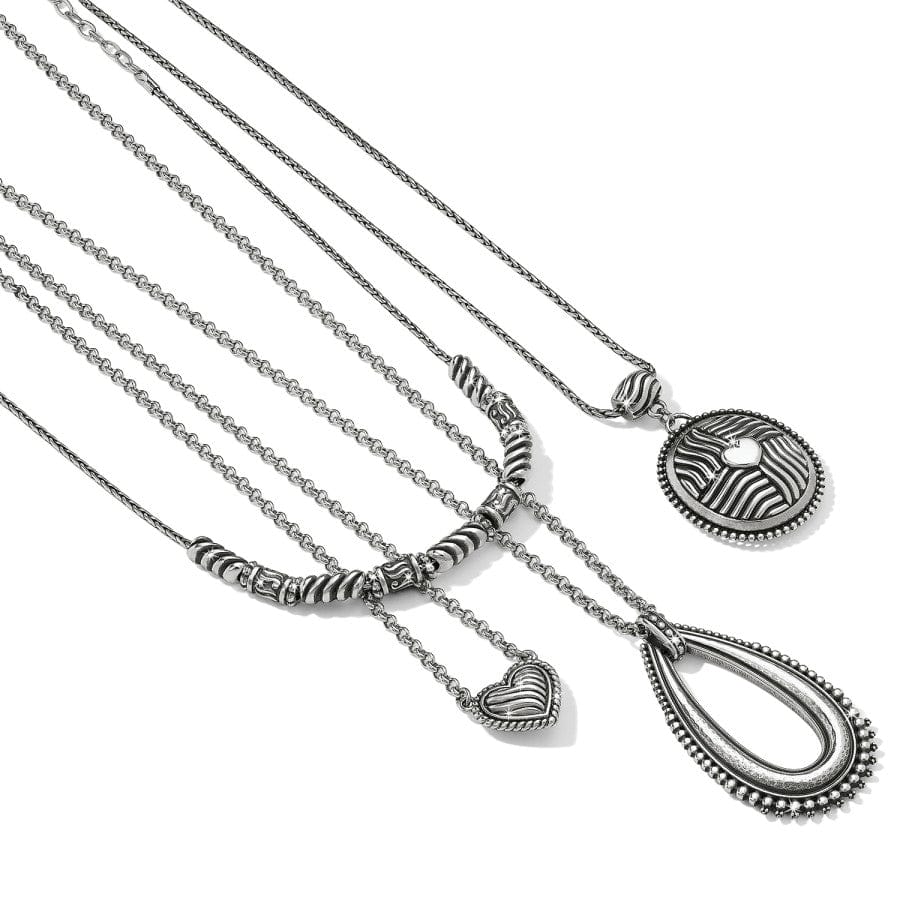 Del Rio Heart Necklace silver 3