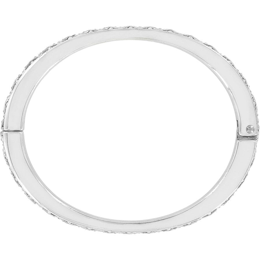 Diamond Hinged Bangle - Brighton