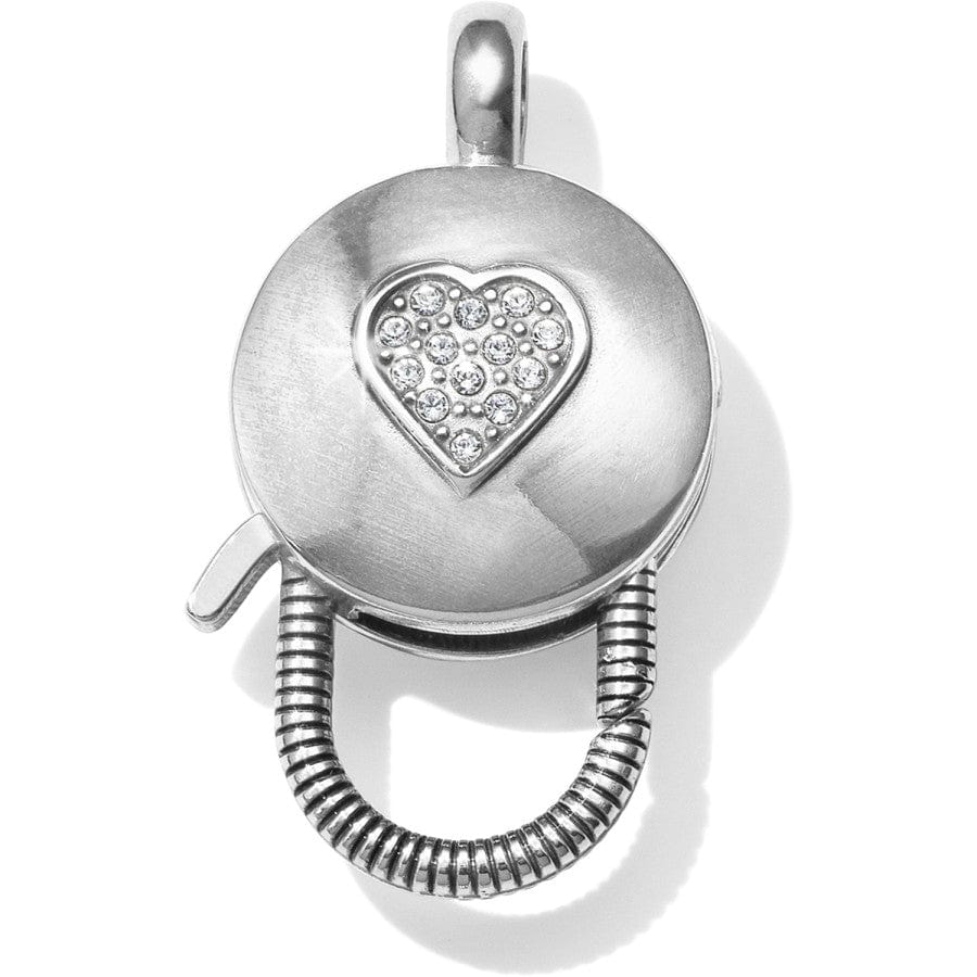 Diamonds N' Hearts Reversible Charm Connector silver 1