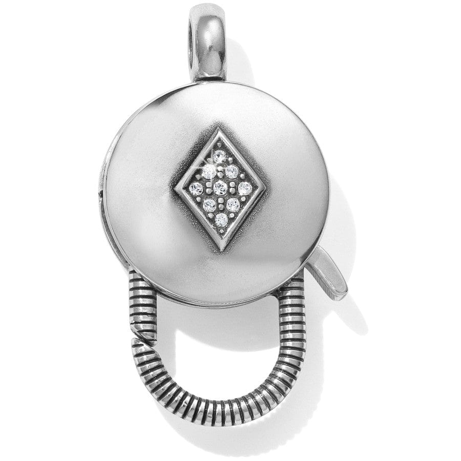 Diamonds N' Hearts Reversible Charm Connector silver 2