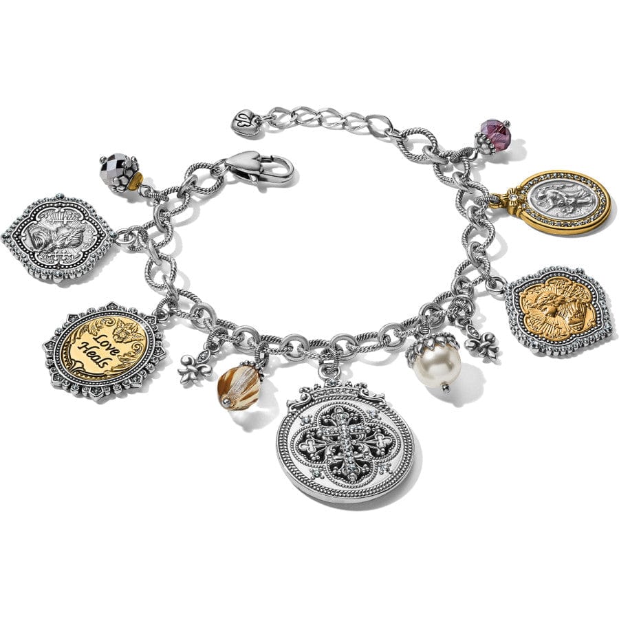 Divine Charm Bracelet silver-gold 1