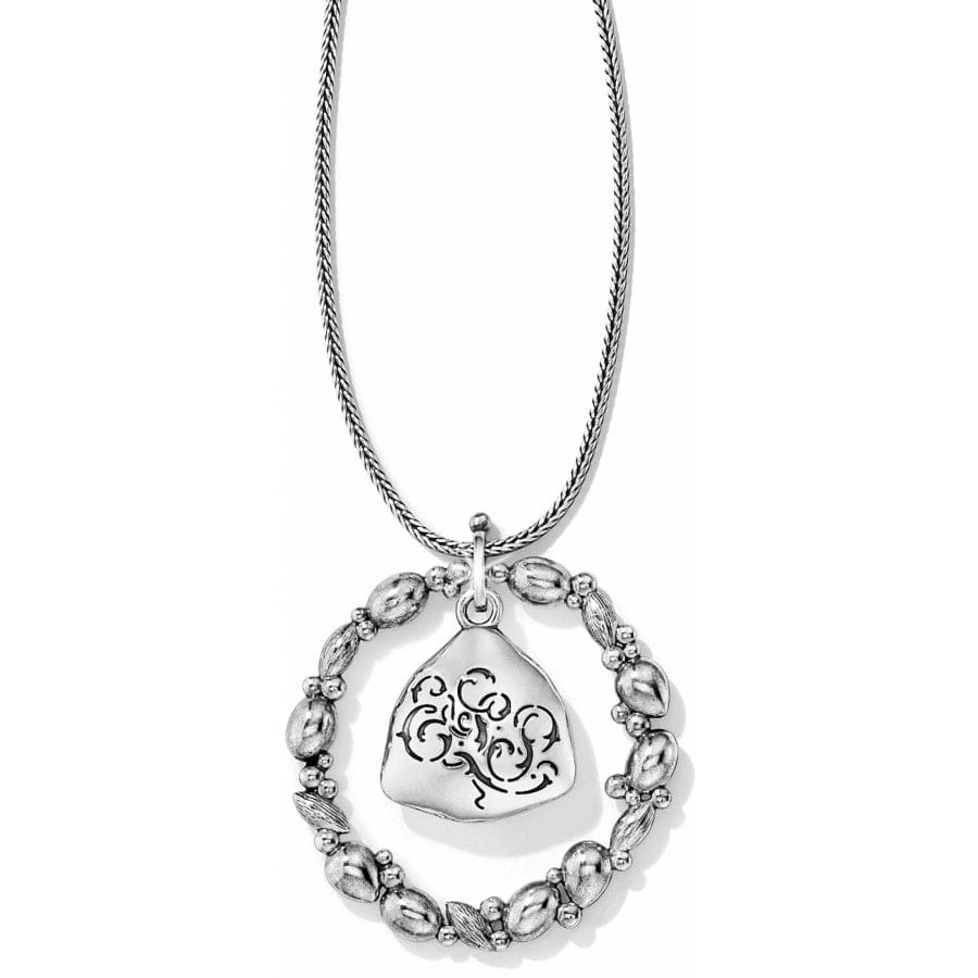 Divine Feminine Reversible Necklace silver-blue 2