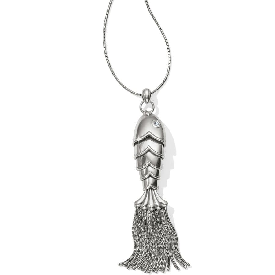 Dreamfish Convertible Pendant Necklace silver 1