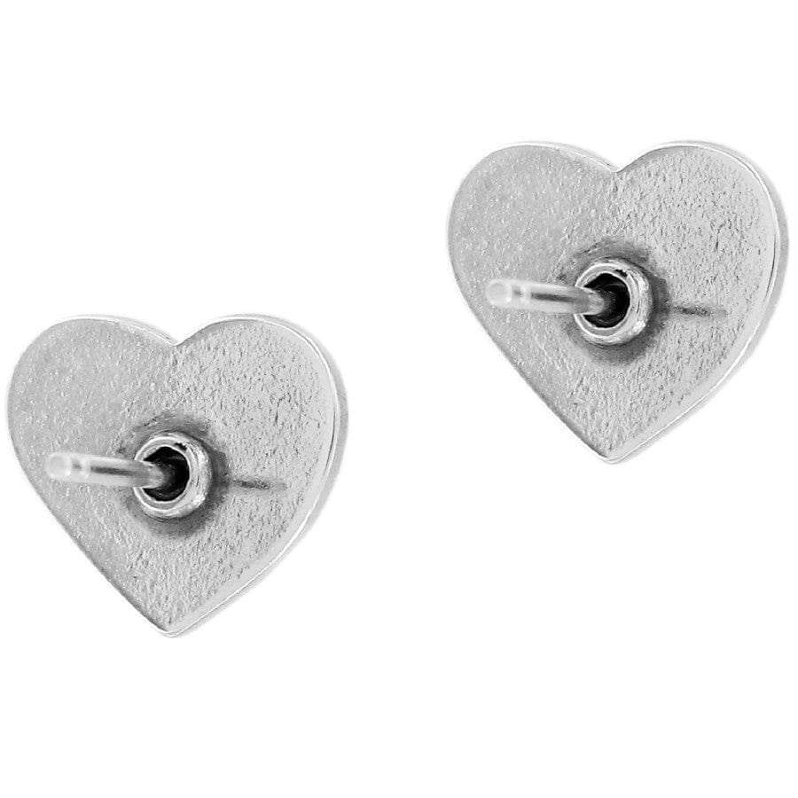 Eden Hearts Mini Post Earrings silver 2