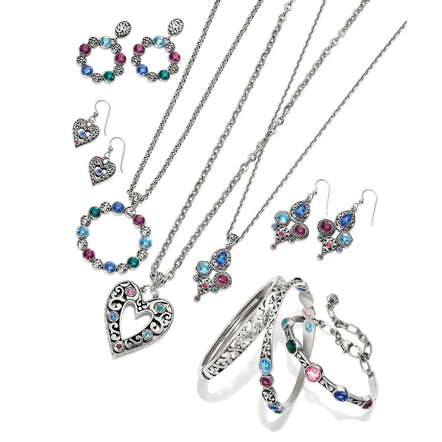 Elora Gems Circle Necklace Brighton