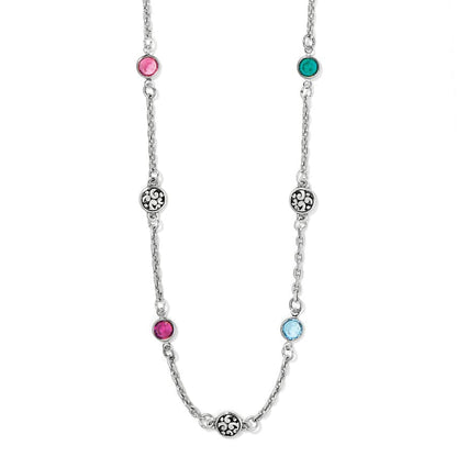 Elora Gems Drops Short Necklace