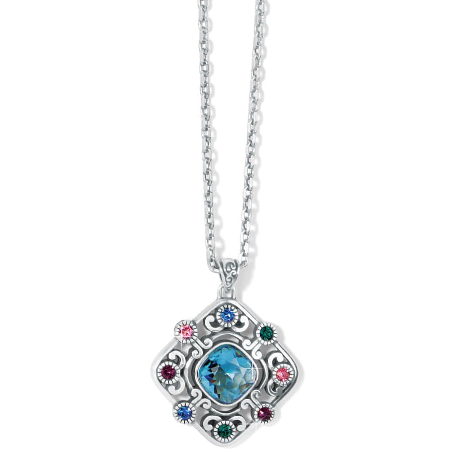 Elora Gems Large Palette Pendant silver-multi 1