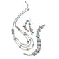 Elora Gems Multi Layer Necklace