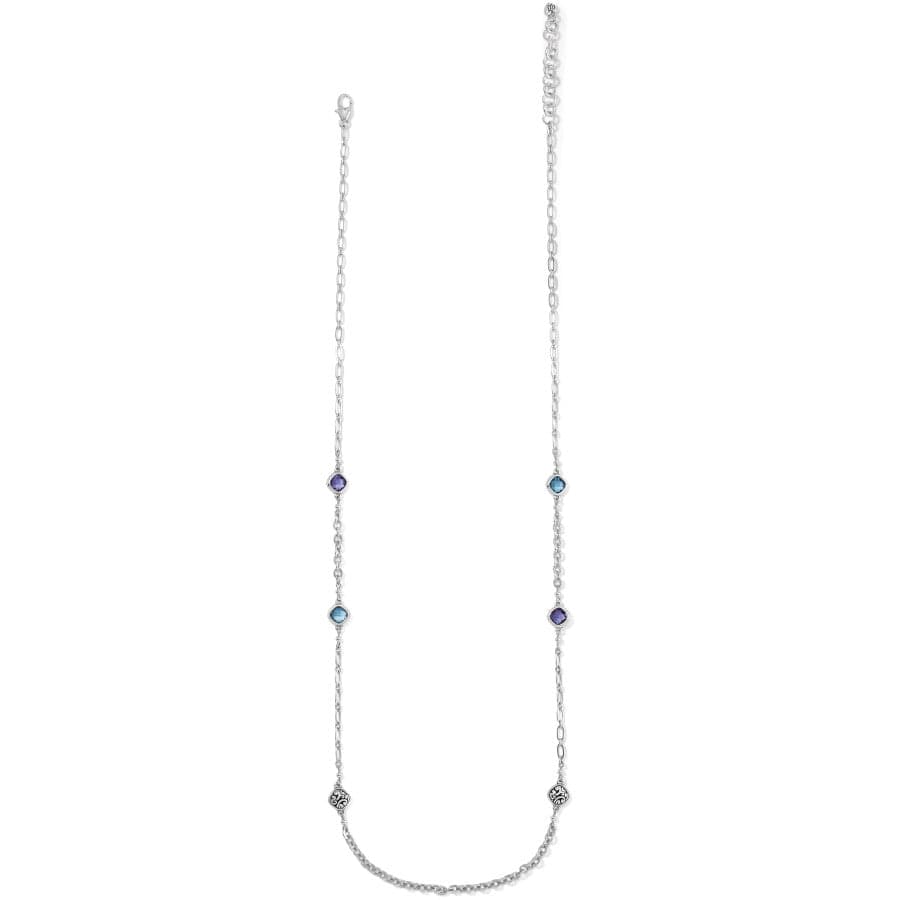 Elora Gems Sky Necklace Gift Set silver-blue 3