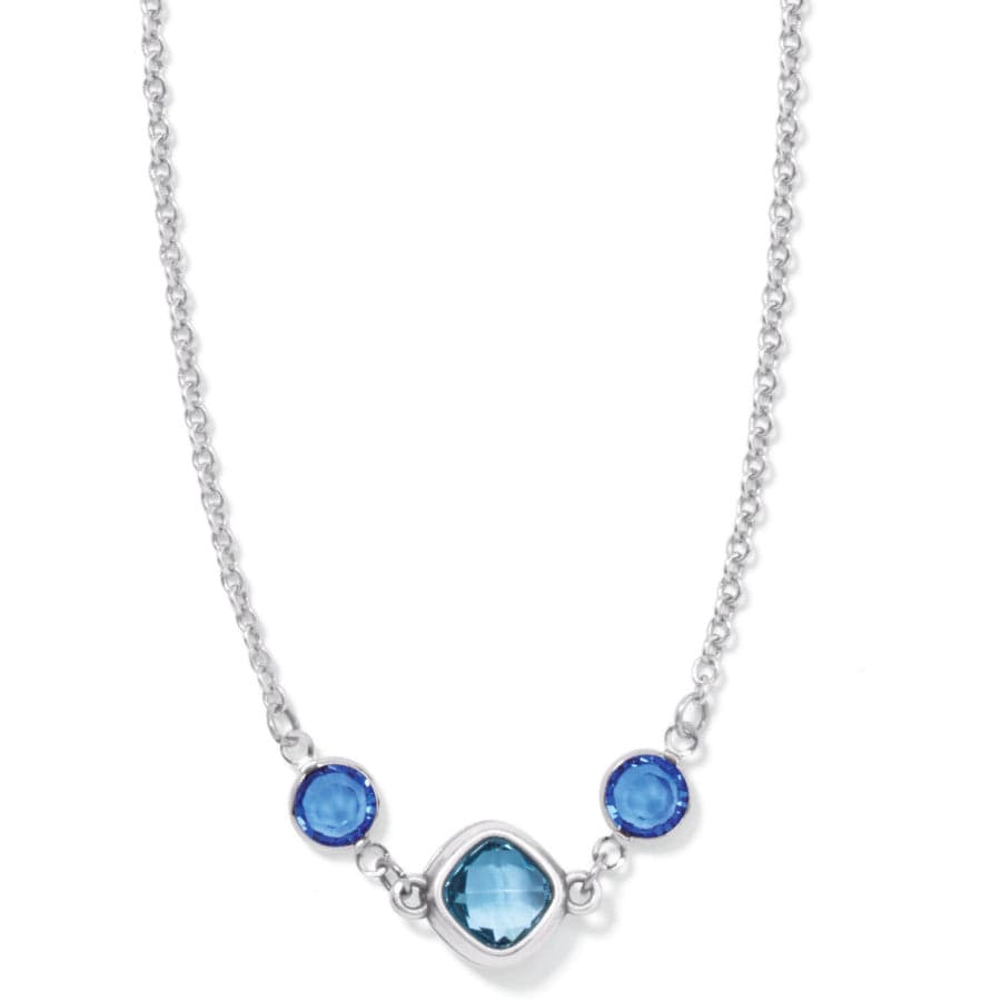 Elora Gems Sky Short Necklace - Brighton