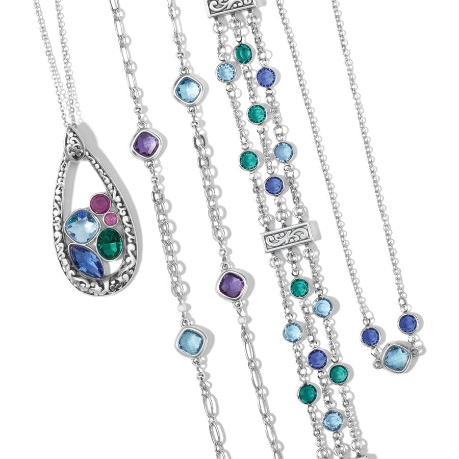 Elora Gems Sky Short Necklace