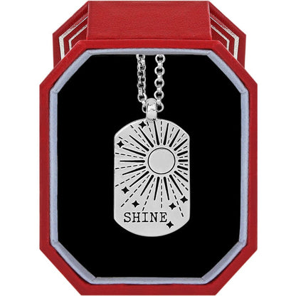 Emblem Shine Necklace Gift Box