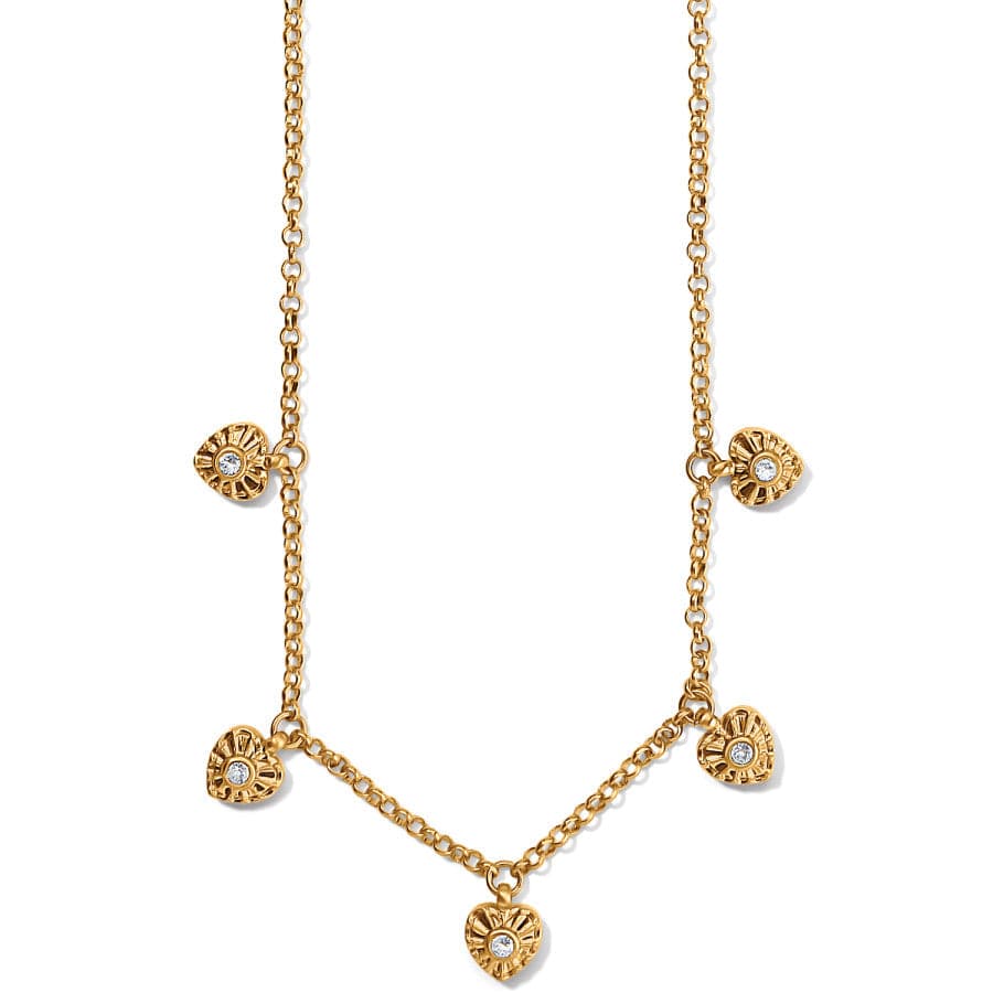 Esprit Heart Station Necklace