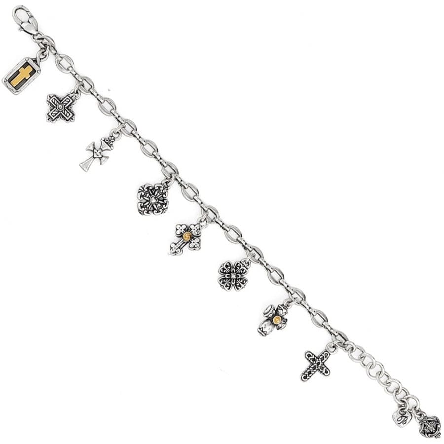 Eternity Cross Bracelet silver 1