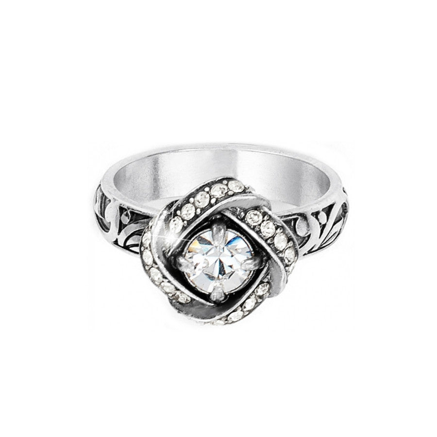 Eternity Knot Ring silver 1