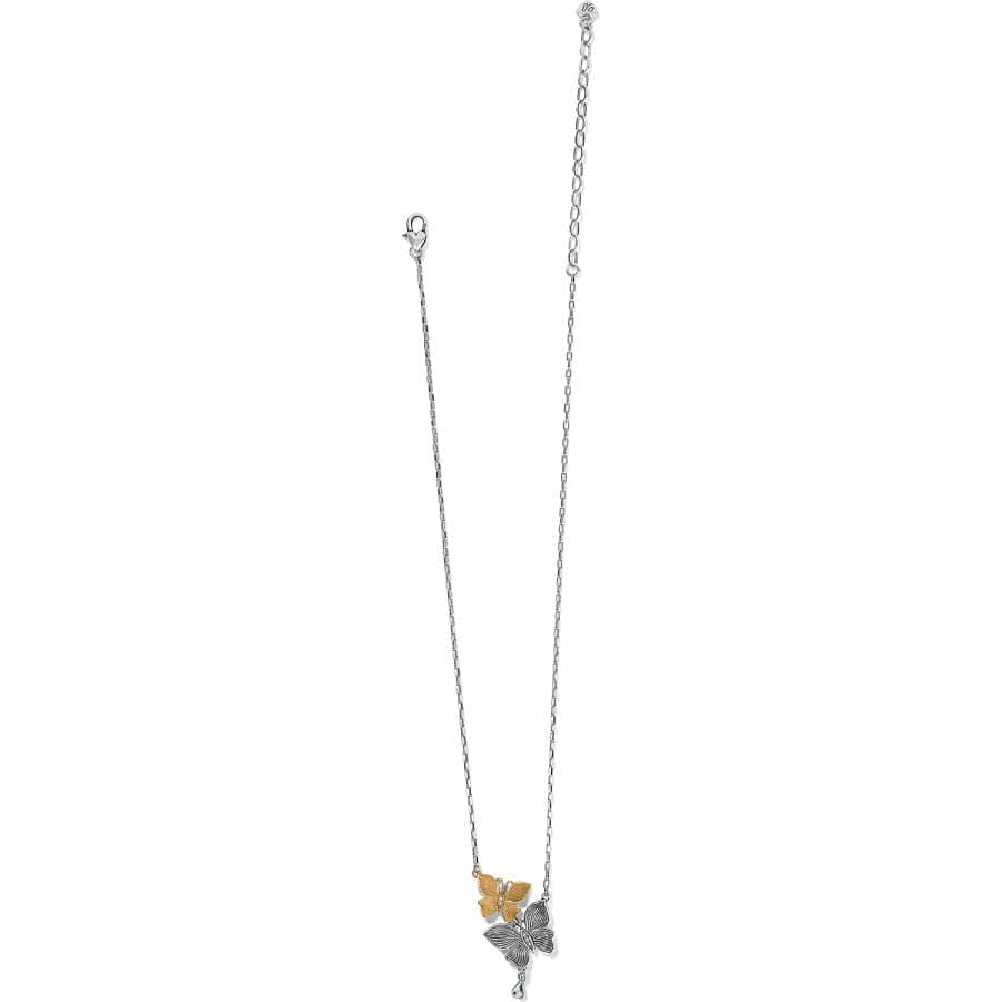 Everbloom Flutter Necklace gold-silver 3