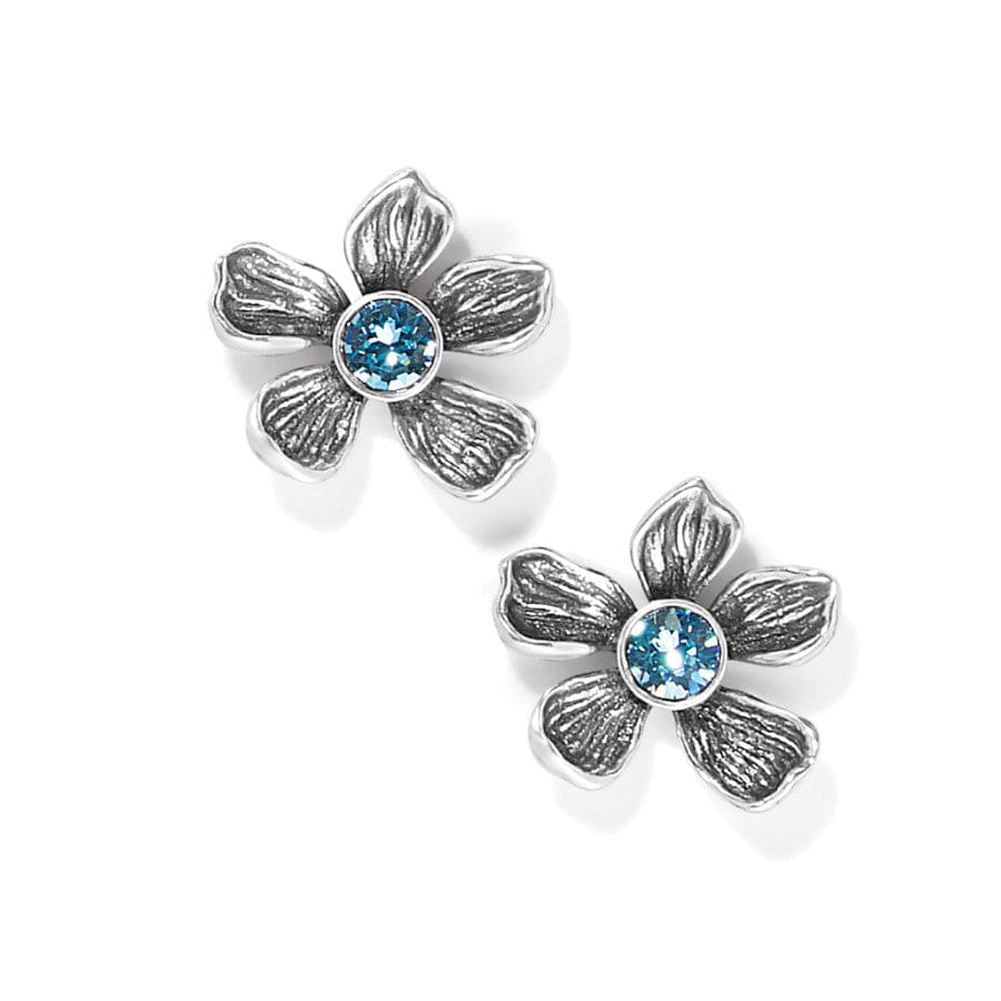 Everbloom Jardin Post Earrings silver-blue 1
