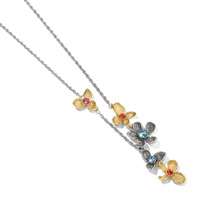 Everbloom Jardin Y Necklace silver-gold 3