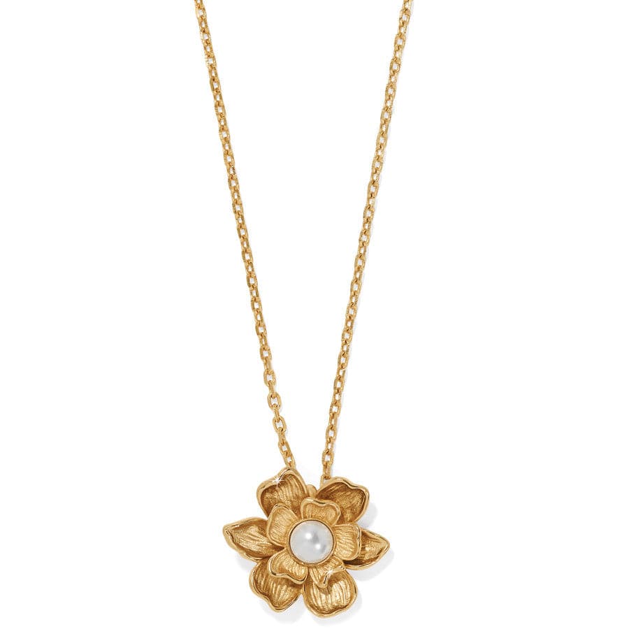 Everbloom Pearl Flower Necklace gold-pearl 1