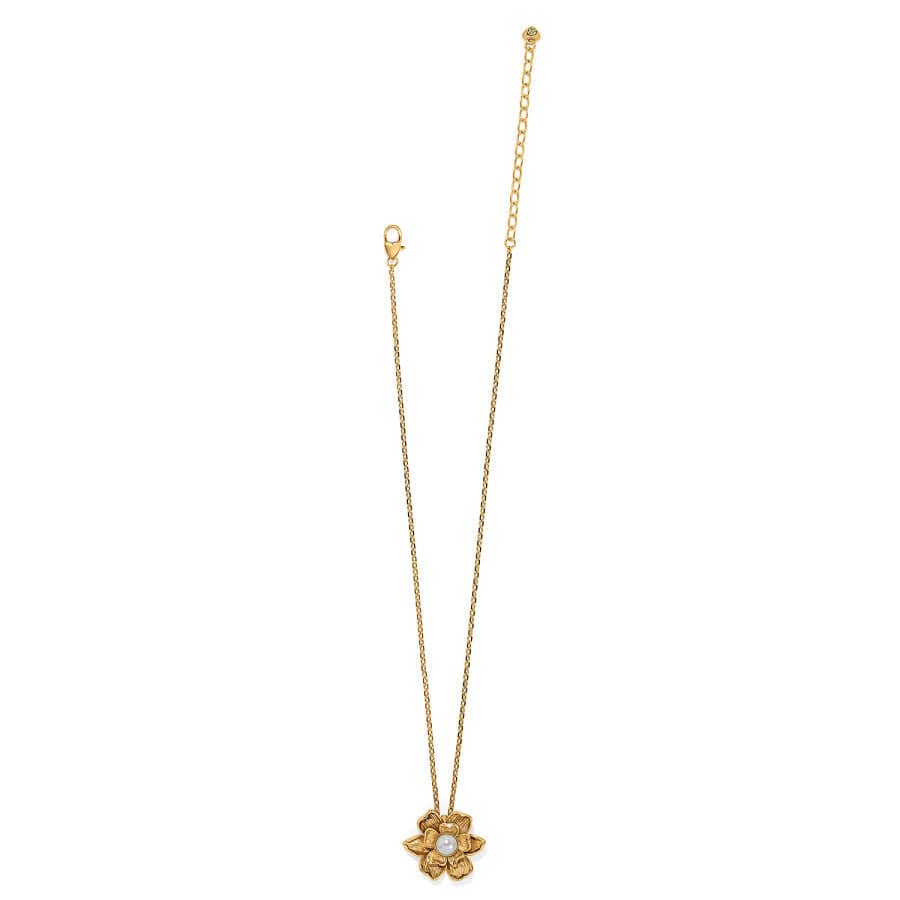 Everbloom Pearl Flower Necklace gold-pearl 3
