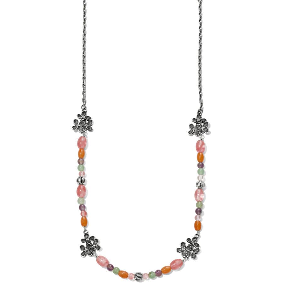 Everbloom Trellis Short Necklace silver-multi 1