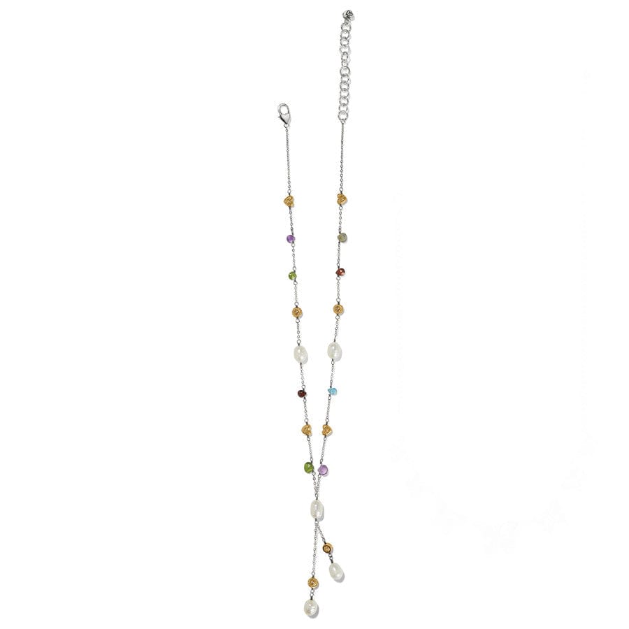 Eye Candy Pearl Short Necklace silver-pearl 2