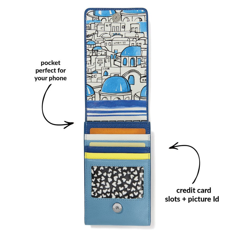 Brighton - Handbags>Phone Organizers - Fashionista Santorini Phone Organizer - Multi