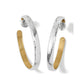 Ferrara Entrata Medium Hoop Earrings
