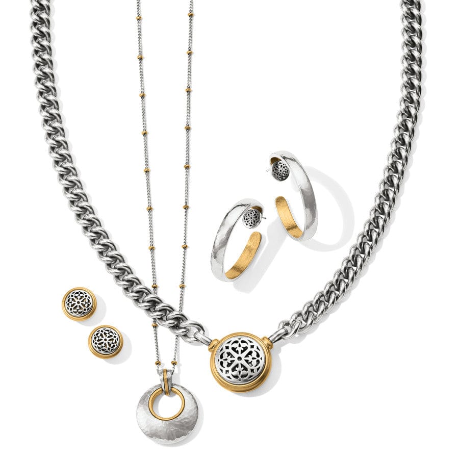 Ferrara Entrata Petite Necklace silver-gold 3
