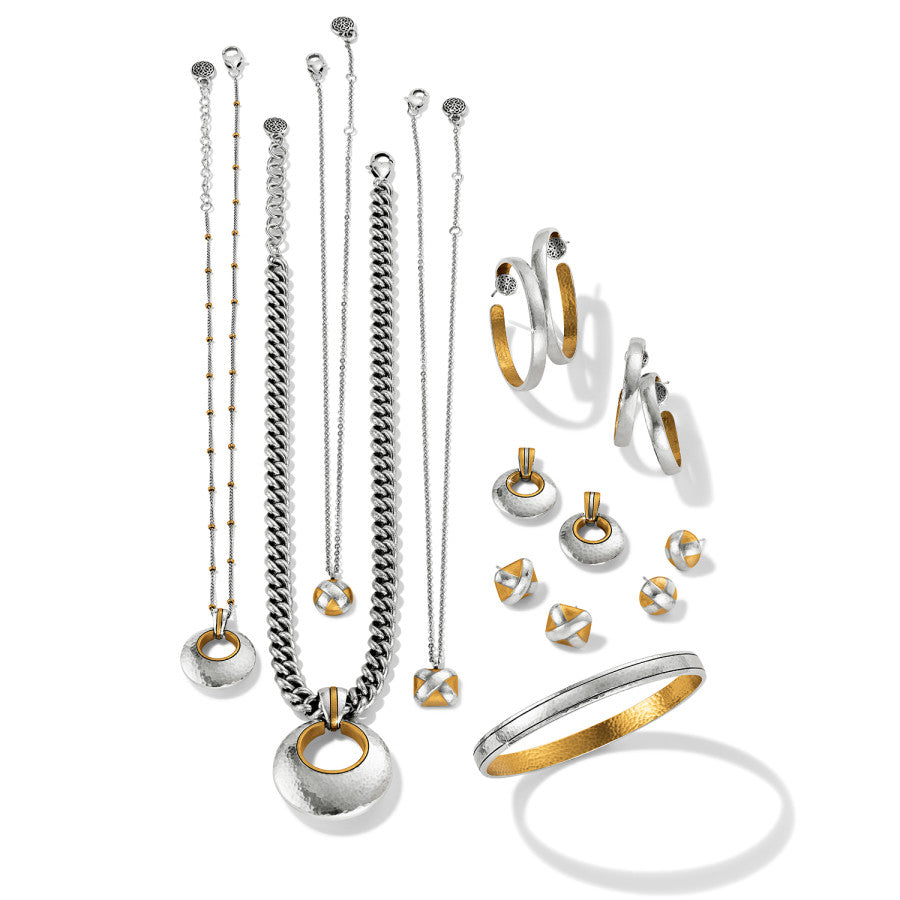 Ferrara Entrata Petite Necklace silver-gold 4