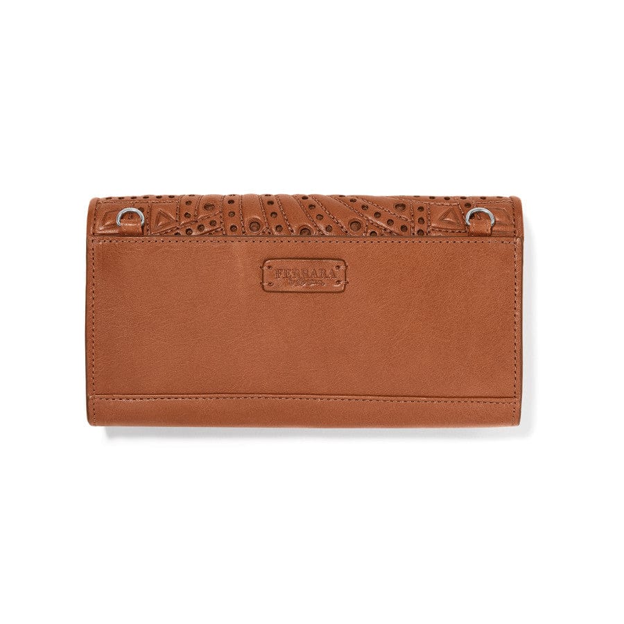 Ferrara La Bellezza Large Wallet cognac 8