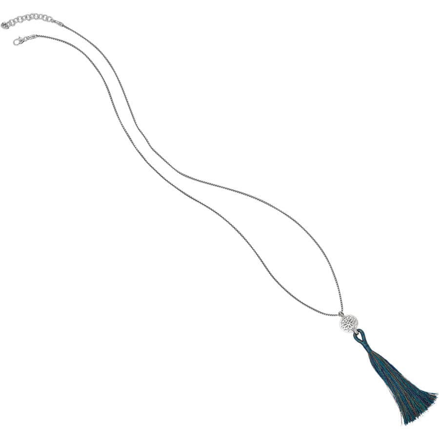 Ferrara Medallion Tassel Necklace