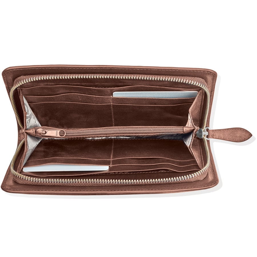 Ferrara Montecito Zip Wallet whisky 7
