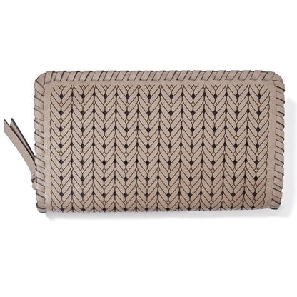 Brighton Collectibles - Handbags>Large Wallets - Ferrara Santorini Large Wallet - Mink