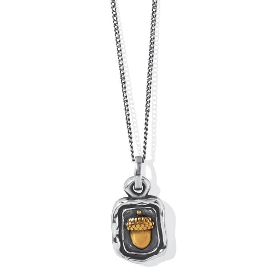 Ferrara Virtue Acorn Petite Necklace silver-gold 1