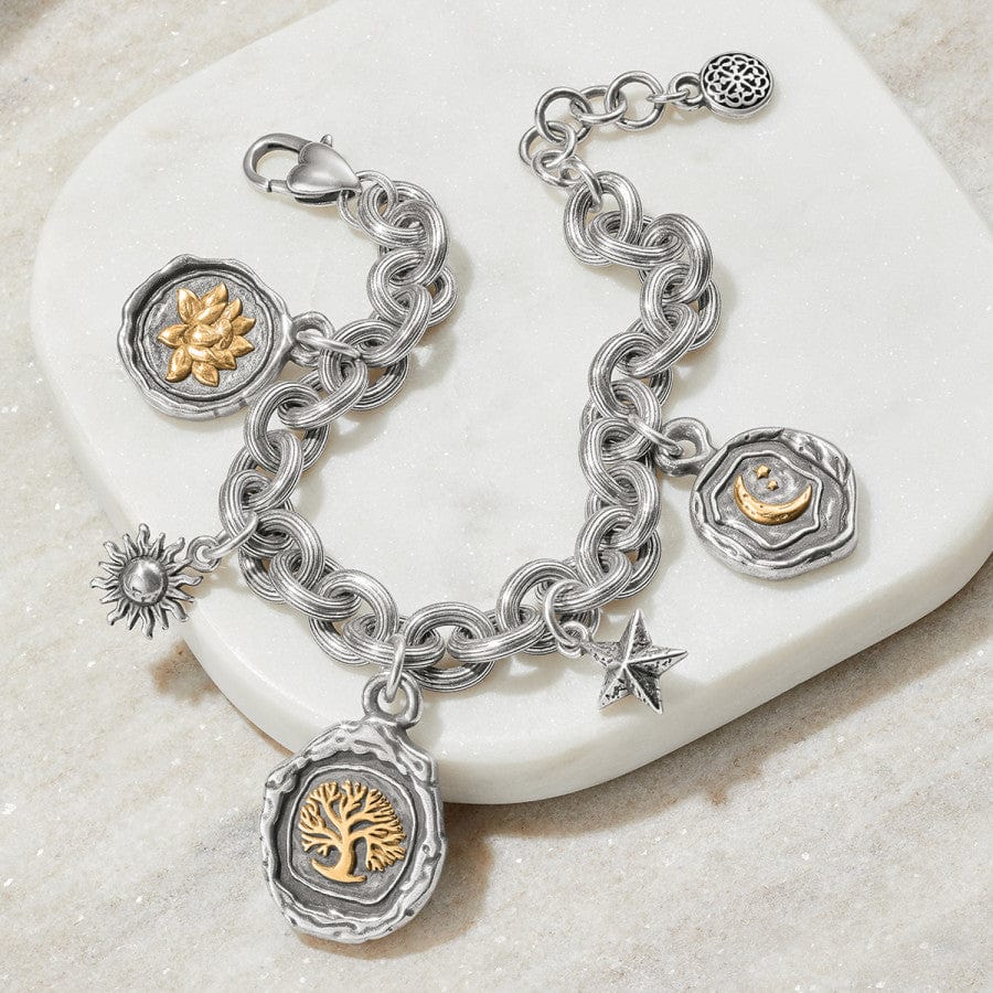 Ferrara Virtue Charm Bracelet silver-gold 3