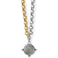 Ferrara Virtue Winged Heart Statement Necklace