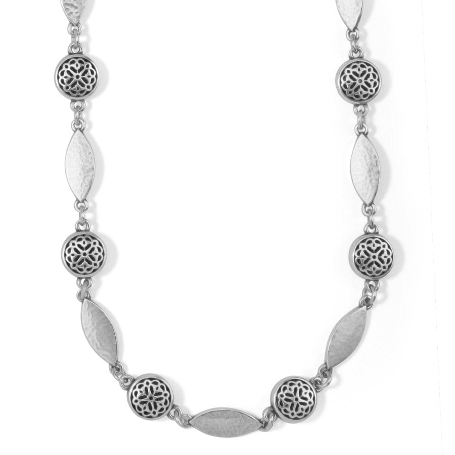 Ferrara Willow Collar Necklace silver 1