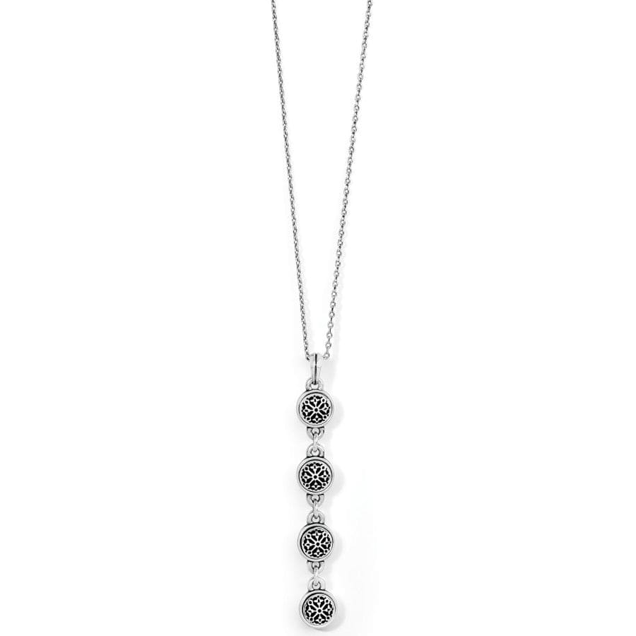 Ferrara Y Reversible Necklace silver 1